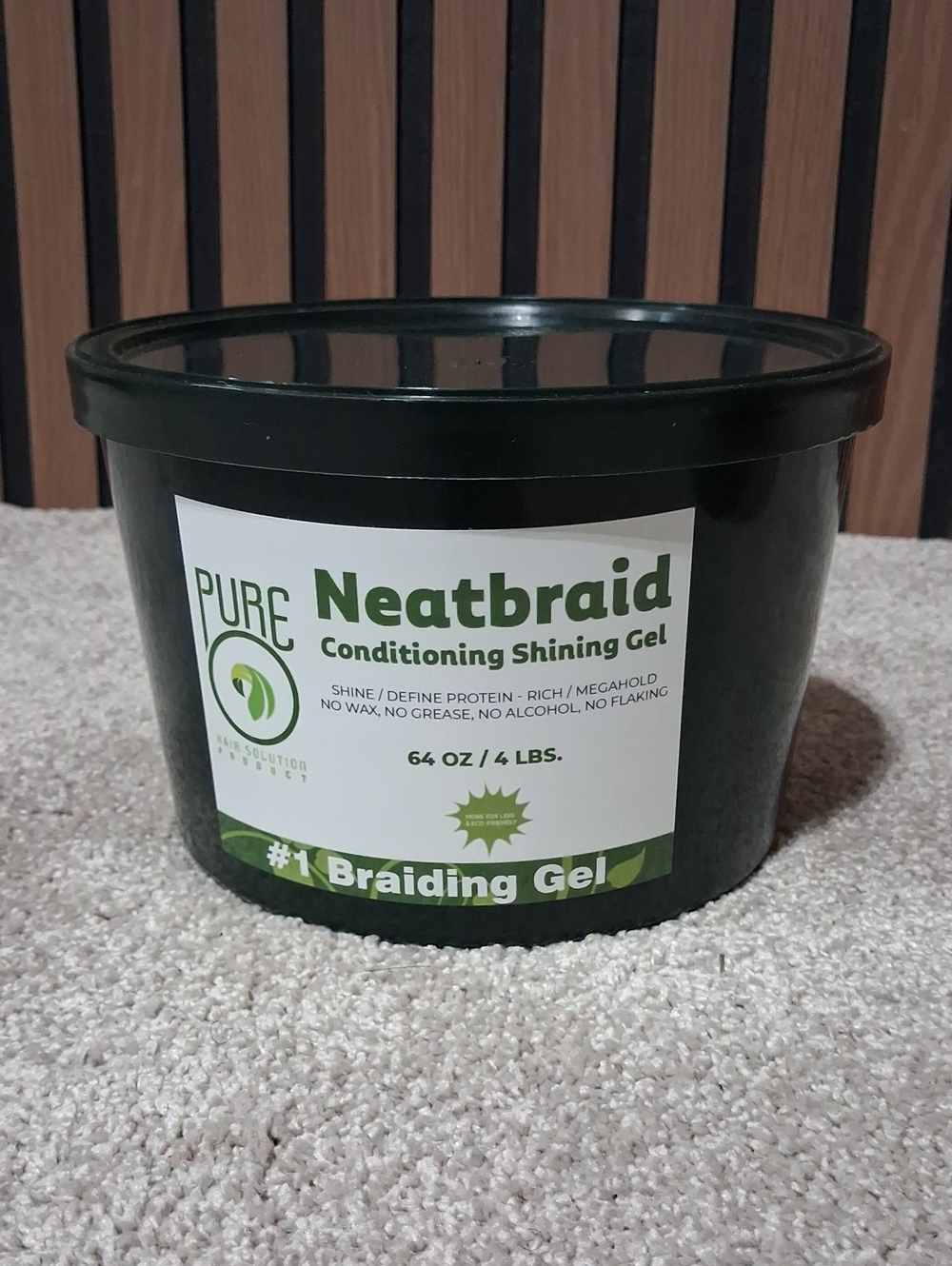 Pur Neatbraid Conditioning Shining Gel - Black